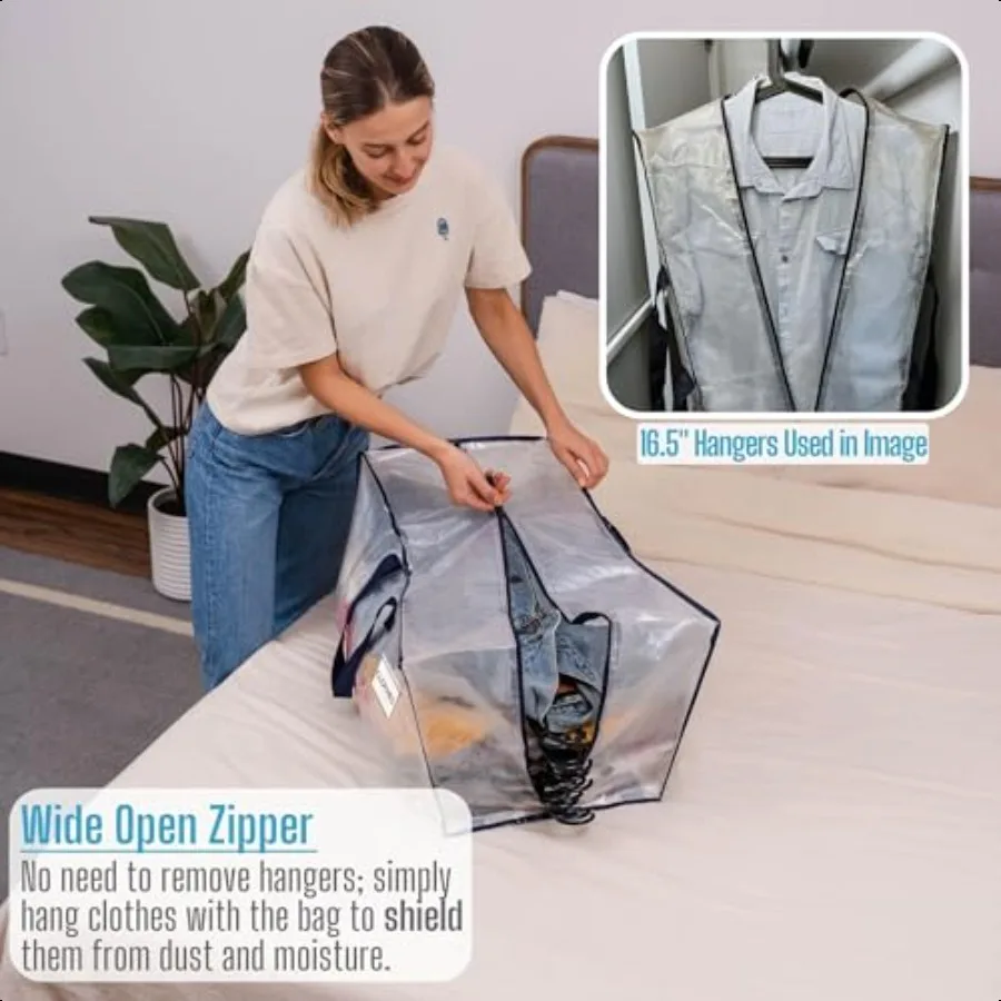 2 pacotes de sacos móveis com alças para mochila, caixas móveis resistentes, embalagem alternativa, grandes sacolas de armazenamento para entrada de dormitório