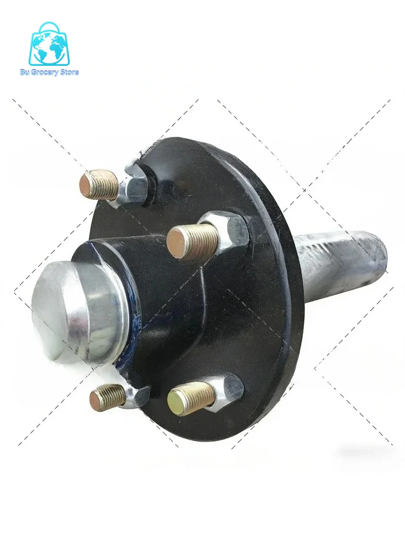5-114.3 CAP 3500LBS Unbrake Trailer Half Axle Shaft Hubs Price For Pair RV Parts Camper Accessories Caravan Components