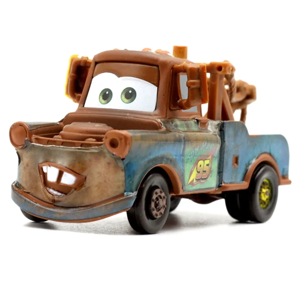 1:55 Disney Pixar Cars 3 Lightning McQueen Francesco Mack Truck Jackson Alloy Racing Car Collection Modellset Festtagsgeschenke