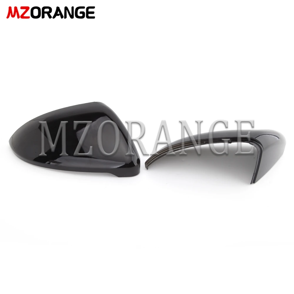 Side Mirror Cover Caps For VW Golf 7 MK7 7.5 GTI for Touran 2013-2020 Caps Rearview Rear View Mirror Tools Case Car Accessories