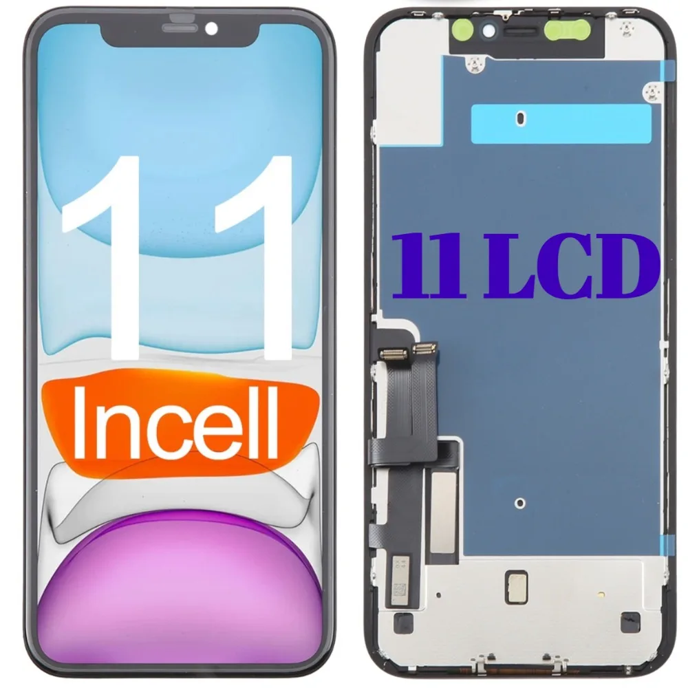 iphone-11用lcdスクリーン交換デジタイザーincellタッチディスプレイキット