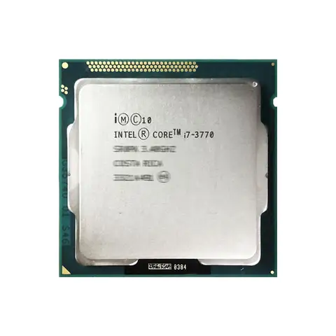 Intel Core i7 3770 Used i7-3770 3.4 GHz Quad-Core Eight-Thread CPU processor  8M 77W LGA 1155