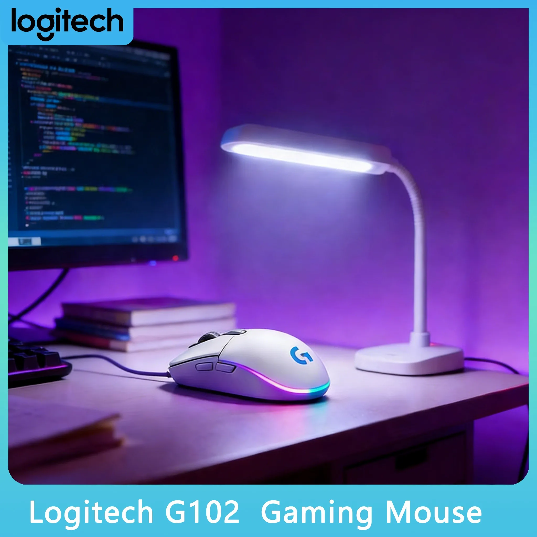 

Logitech G102 Lightsync RGB Wired Mouse Custom Light Mode for Gaming & Office