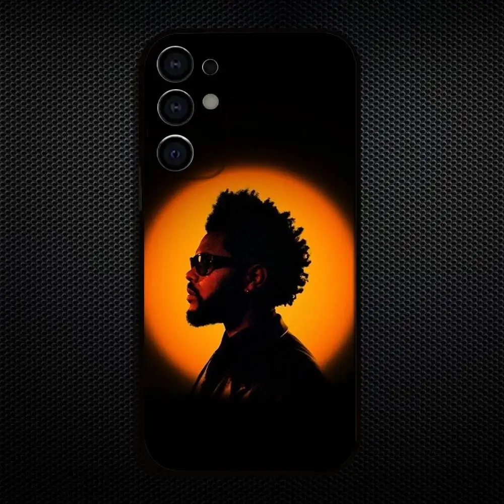 Sänger T-The W-Weeknd X-XO Handyhülle für Samsung S25, S24, S21, S22, S23, S30, Ultra, S20, Plus, Fe, Lite, Note, 10,9,5G, schwarze Hülle