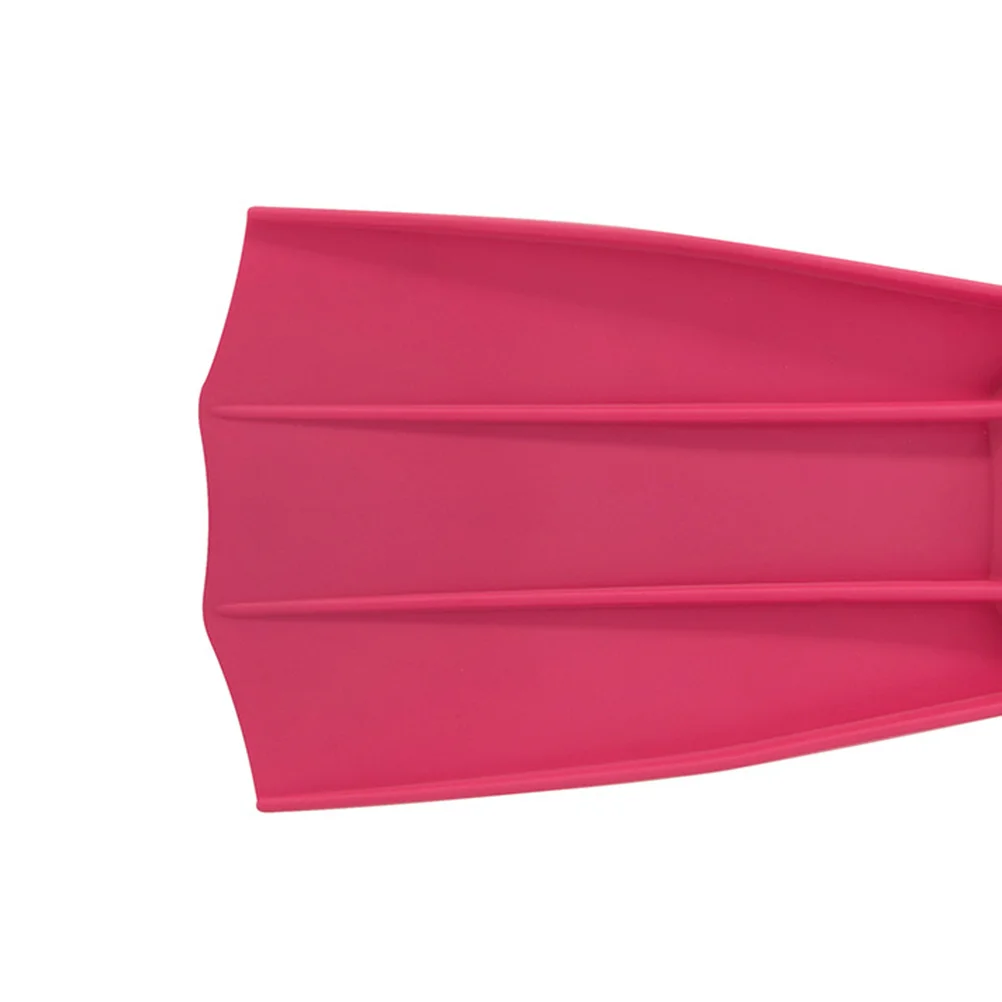 

1 Pair Snorkeling Fins Rosy S 5.5-6 36-37 High Flexible Diving Flippers Ergonomic Non-Slip For Swimming Training Water