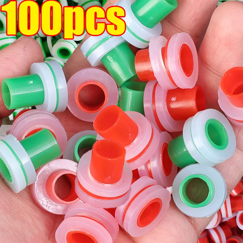 100/10PCS Faucet Leak-proof Sealing Gaskets Silicone Washers Prevent Dripping Sealed Washers Threaded Pipe Fitting Plug Buckle