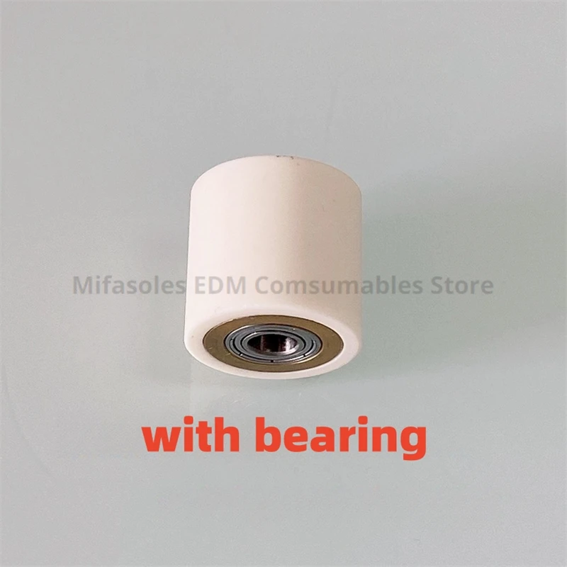 EDM Wire Cut MV Roller X085C147G52 Ceramic Wheel with Bearing 22*21*6mm for DWC-MV Series Low Speed Machine Parts