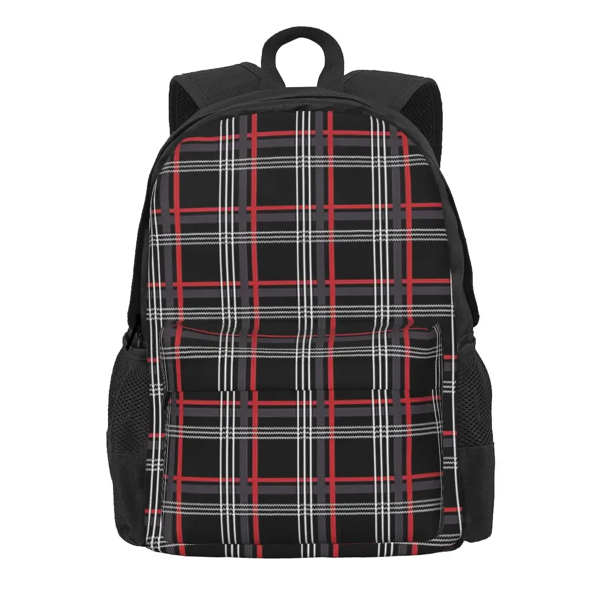 

GTi Tartan Backpacks Boys Girls Bookbag Students School Bags Cartoon Kids Rucksack Travel Rucksack Shoulder Bag Large Capacity