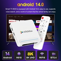 2025 H96 Max Plus Allwinner H618 Android 14 TV Box Wifi6 2G 4G 16G 32G 128G 8K Smart Set Top Box Media Player Global Version