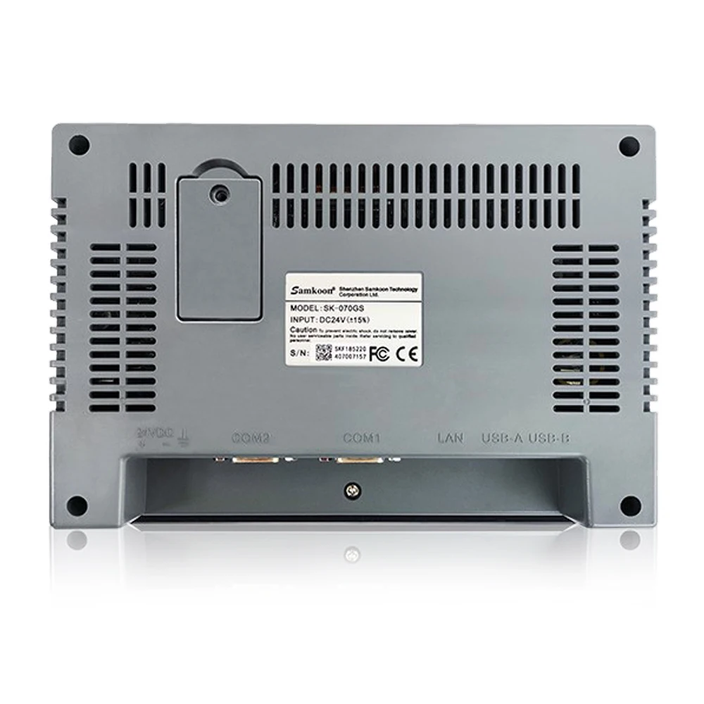 شاشة سام كون HMI أصلية SK-070GS تعمل باللمس 7 بوصة ودقة 800x480 مع كابل وضمان لمدة سنة واحدة