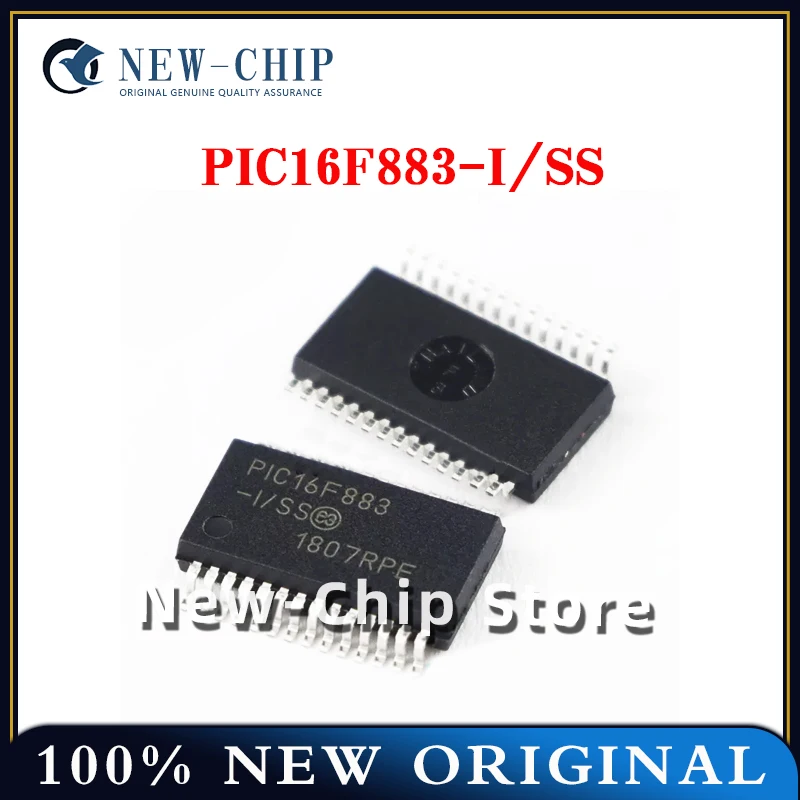 5PCS-100PCS/LOT  PIC16F883-I/SS  SSOP28  Microcontroller chip  New Original  PIC16F883