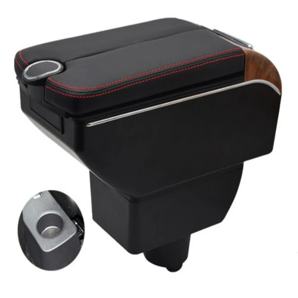 

New Geely MK gc6 Armrest Box Retrofit Parts Center Console Special Storage Space Car Elbow Rest with USB Cup Holder