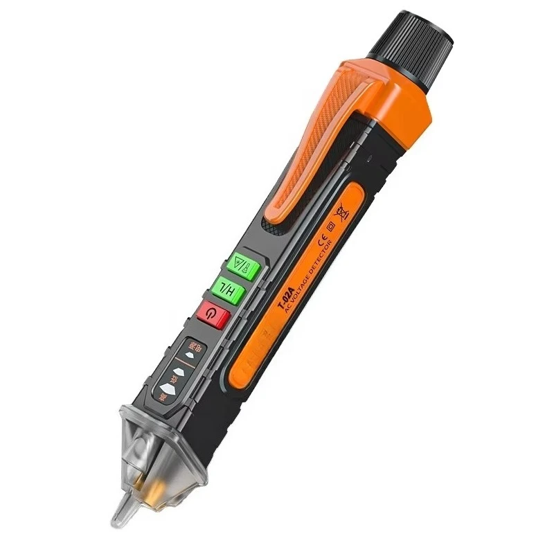 Non‑Contact Pen‑Type AC Voltage Tester 12‑1000V Auto Circuit Detector LED Indicator Light Portable Electrical Safety Test Tool