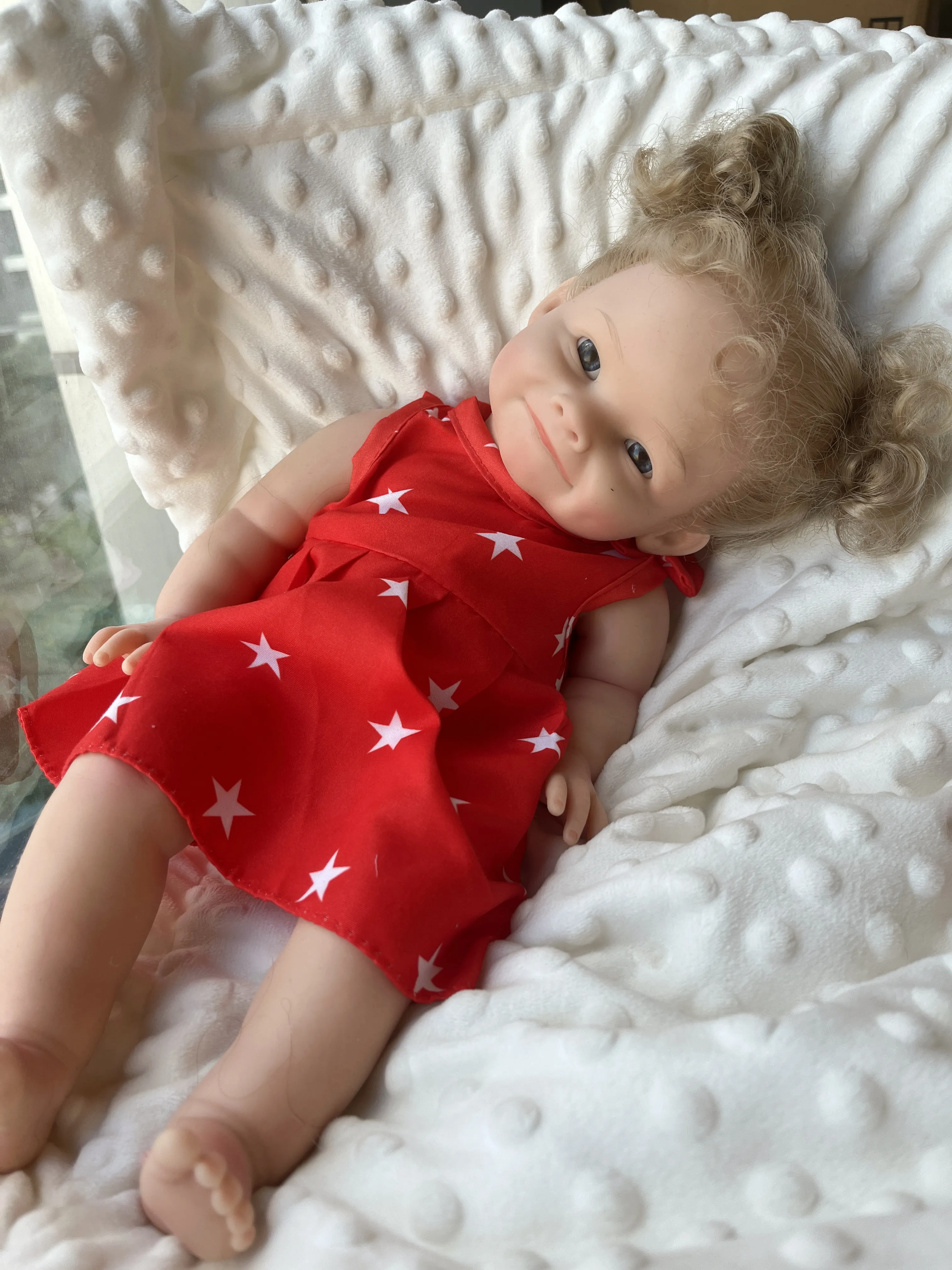 16 بوصة 40 سنتيمتر كامل الجسم سيليكون تولد من جديد دمية تولد من جديد الفتيات الأطفال واقعية لينة رايا للأطفال هدية