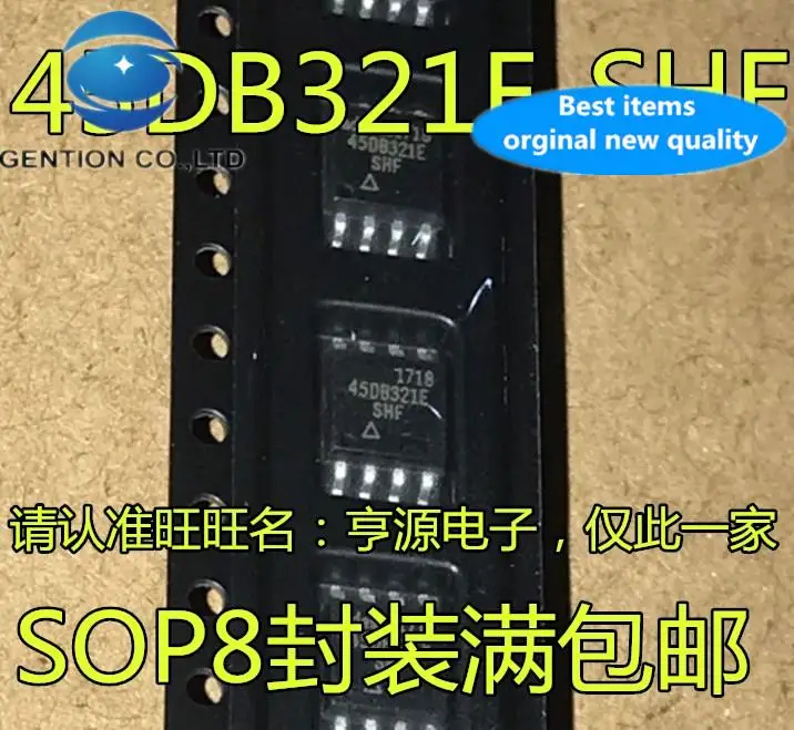 

10pcs 100% orginal new in stock AT45DB321E AT45DB321E-SHF-T 45DB321E-SHF Flash 32M memory