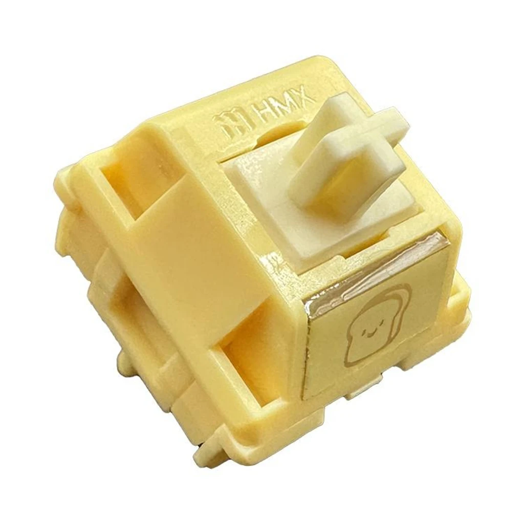 Rena Lab X HMX Toast Switch 5 Pins Linear Thocky Mechanical Keyboard Switches Factory Fine Lubrication 30gf 37gf 45gf For Office