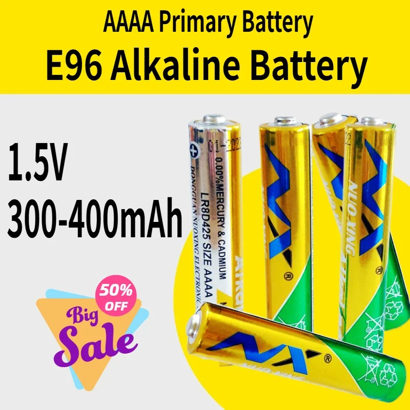 SWZY AM6 1.5V E96 AAAA Primary Battery Alkaline Dry Battery Laser Pen Battery Bluetooth Headset