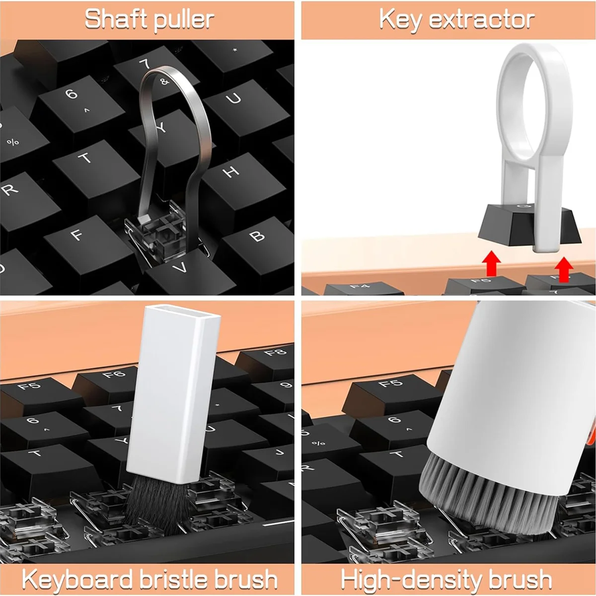 طقم تنظيف جديد، طقم تنظيف سماعات الأذن لأجهزة Airpods Pro 1 2 3، منظف الهاتف مع فرشاة لتنظيف سماعات الأذن البلوتوث والكاميرا