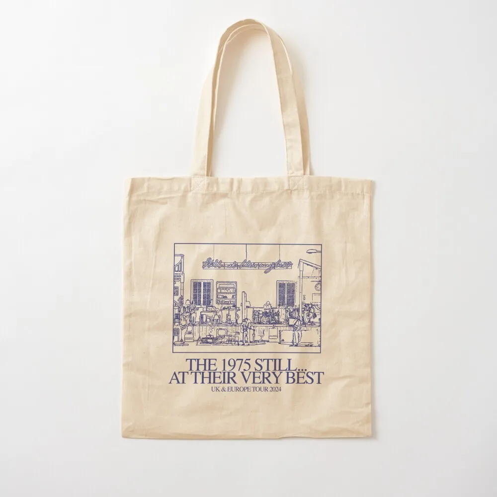 

The 1975 Still... At Their Very Best Stage Design Tote Bag Beach bag shopper bags Canvas Tote Bag