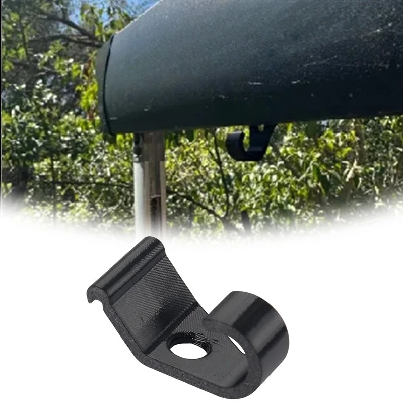 3pcs/6pcs Caravan Keder Rail Awning Hook With Rope Hole Easy Install No Side Sliding RV Camper Motorhome Awning Hanger Clip