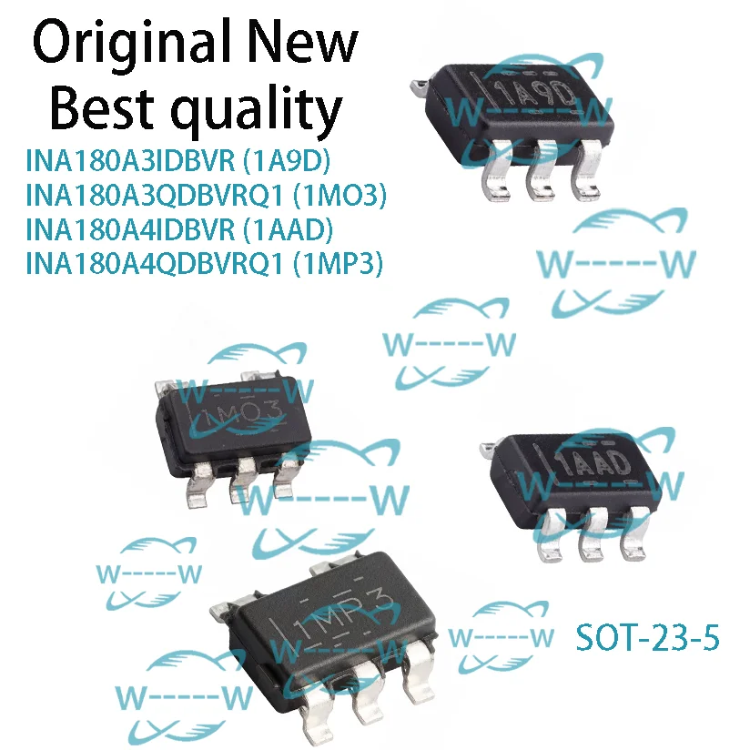 (10-100 PCS) INA180A3IDBVR 1A9D INA180A3QDBVRQ1 1MO3 INA180A4IDBVR 1AAD INA180A4QDBVRQ1 1MP3 INA180A3 INA180A3Q INA180A4 IC