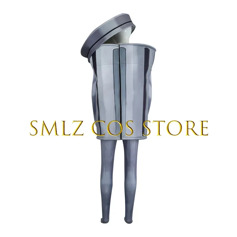 Lyou 2025 Lordly Trashcan 코스프레 게임 Honkai: 스타 레일 의상 점프 슈트 Funny Trash Can Play 유니폼 세트 Halloween Pa ★ ★ ★   kk를 입력하세요.