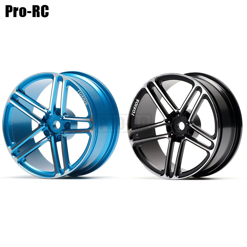 4Pcs 알루미늄 합금 5 스포크 52mm 휠 허브 림 RC 1/10 On-Road Drift Traxxas HSP Tamiya HPI Kyosho RedCat SAKURA
