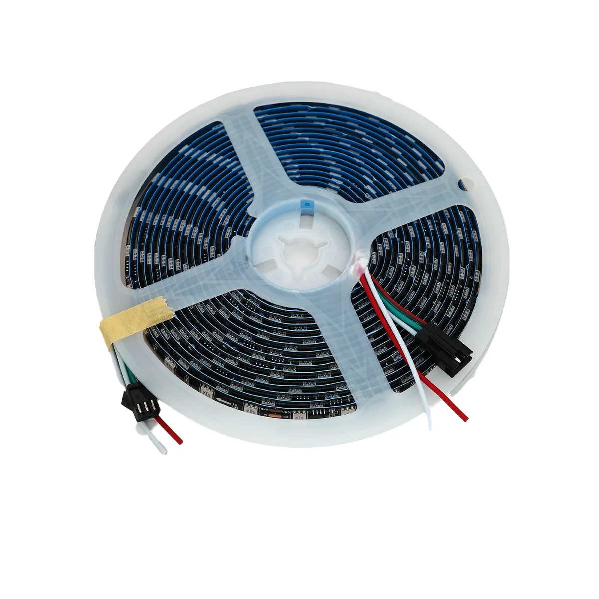 5M 12V 24V Adressierbare 5050 RGB LED-Streifen IP67 Wasserdicht 16703 WS2811 IC Fließende Farbverfolgung Flexibles Programmierbares Lichtband – Detail 2