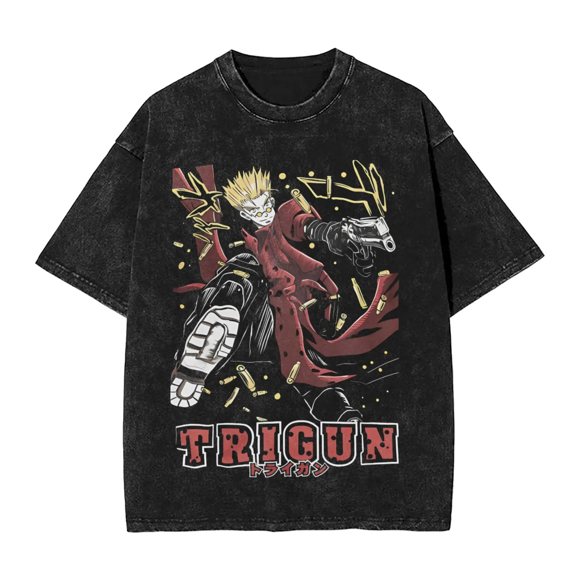 

Triguned манга Николас футболка хип-хоп мытая футболка большого размера с короткими рукавами винтажная для мужчин и женщин уличная одежда летние футболки