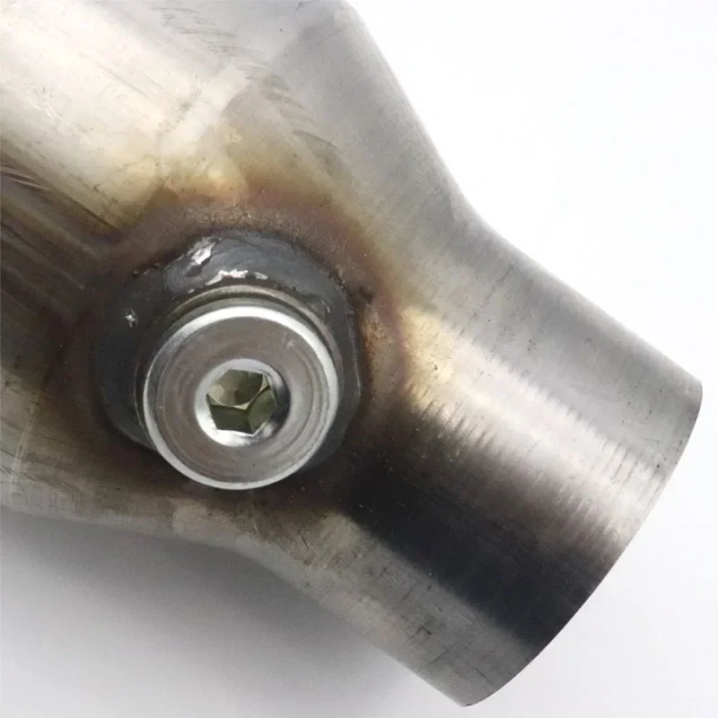 2'' 2.25'' 2.5'' 3" Universal Catalytic Converter 400 Cells High Flow Muffler Catalyst Converter Euro1 Round Stainless Steel view 6