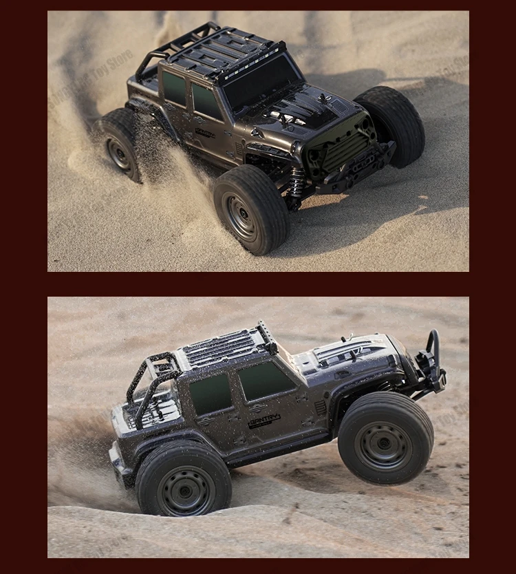 50 or 80KM/H Rc Cars 1/16 Off Drift Road 4WD with LED 2.4G Waterproof Remote Control Monster Truck for Adults and Kids Toy Gift