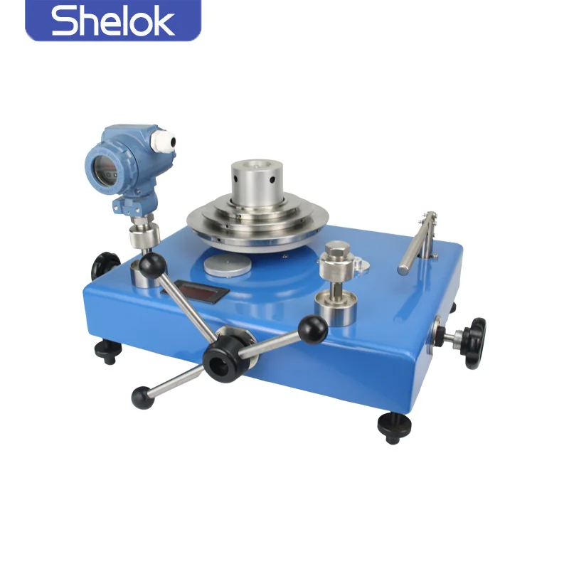 

Digital Piston Pressure Gauge Dead Weight Tester Pressure Calibration Instrument