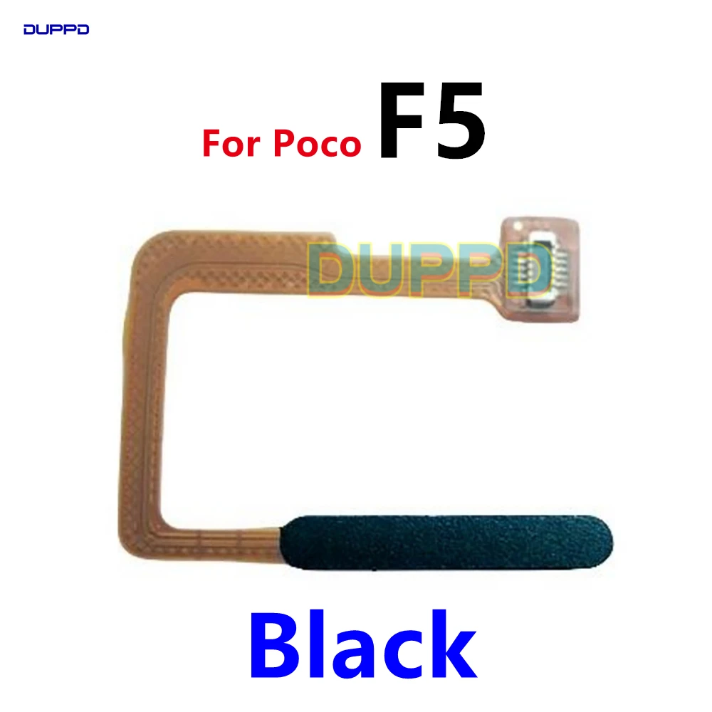 For Xiaomi Poco F5 Pro F5Pro Fingerprint Sensor Scanner Touch ID Connect home button Flex Cable Replacement