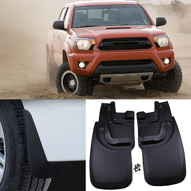 

4 шт., брызговики для Toyota Tacoma 2005-2015