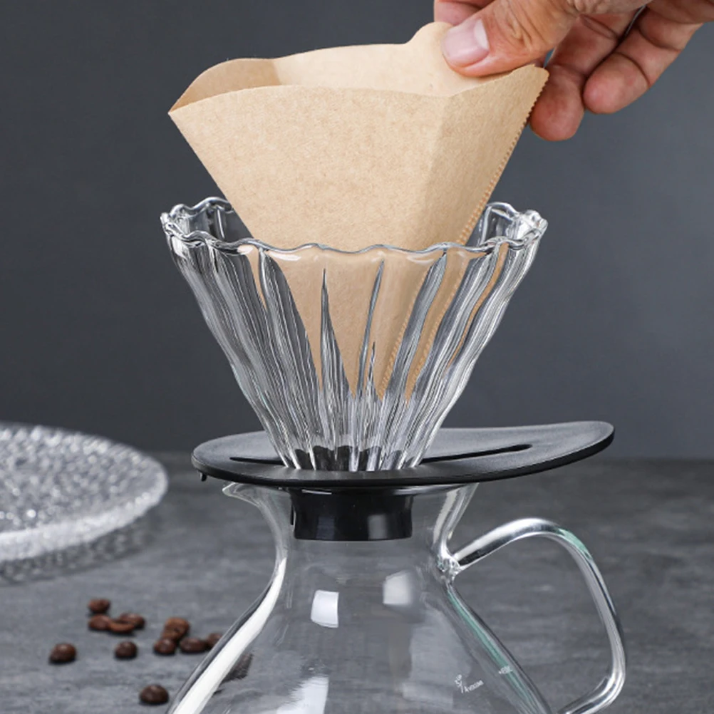 

Coffee Filter Funnel Dripper Reusable Easy Clean Creative Shape Rich Texture Daily Use Cone Filter Household Practical