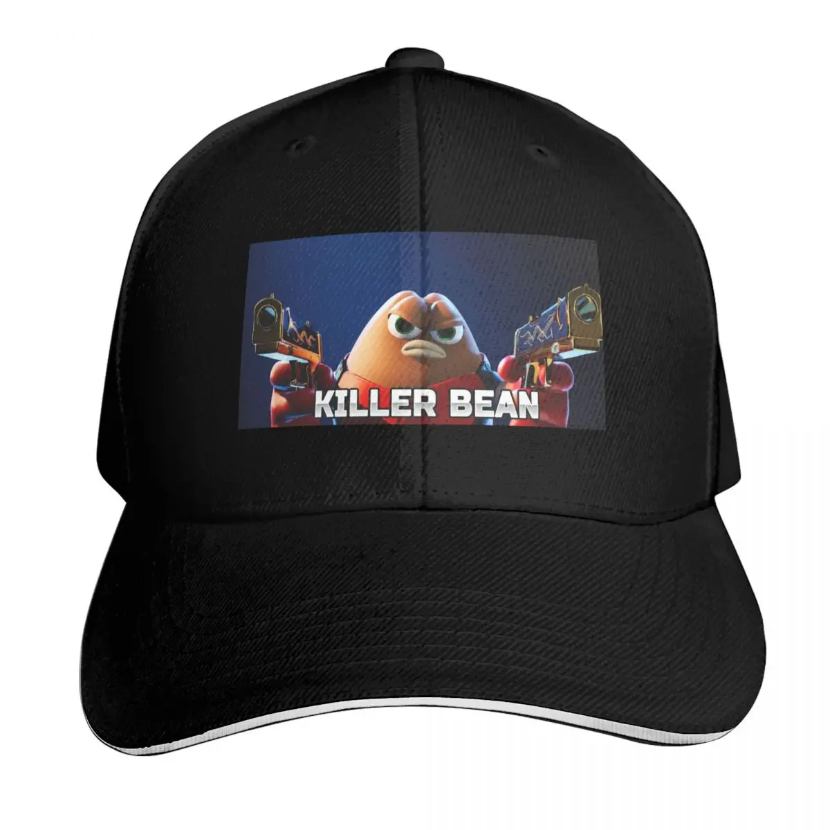 Killer Bean, The Killer Bean Baseball Cap Moisture Wicking Quick Dry Curved Brim Classic Fit Low Profile Unstructured