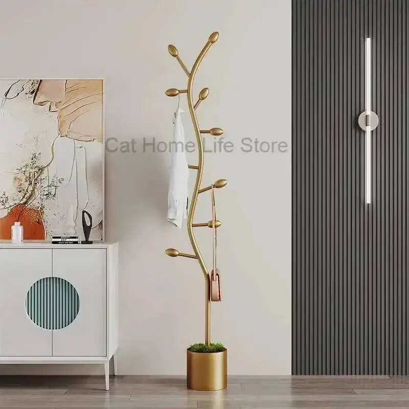 

Aesthetic Clothes Rack Black Metal Garment Entrance Bedroom Clothes Rack Minimalist Shelfs Kledingrek Furniture Living Room