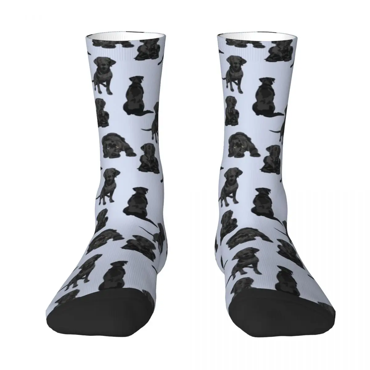

Black Labrador 3D Printing Men/Women Socks Casual Funny Novelty socks Gifts