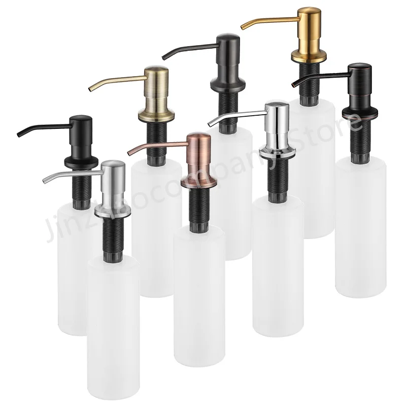 304 Stainless Steel Hand Liquid Soap Pump Dispenser Head Nozzle for Bathroom Kitchen Foam Soap Shampoo Dispenser Accessories