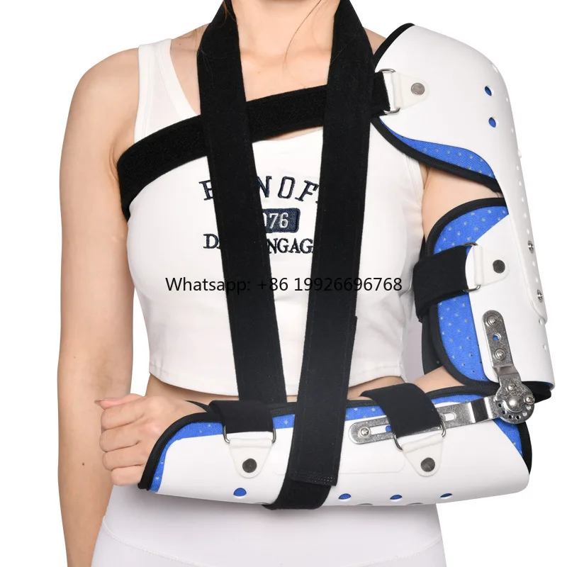 

Adjustable Blue Chuck Design Elbow Joint Brace Shoulder Protector and Essential Rehabilitation