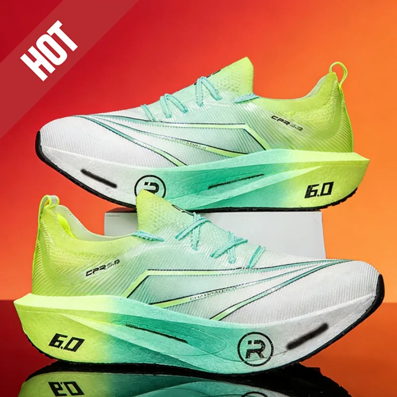

Мужские и женские кроссовки для бега с карбоновой пластиной и воздушной подушкой, дышащие, легкие, удобные, для марафона и спорта