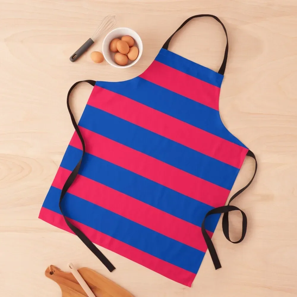 

red and blue stripe Apron Waiter Uniforms Kitchen Things For Home kitchen clothes for men Apron