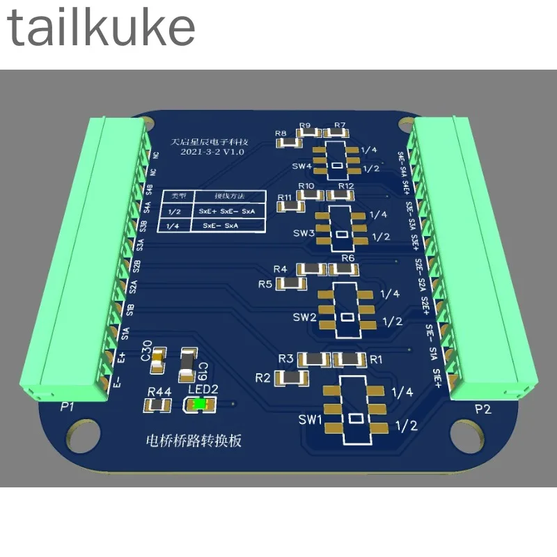 Strain Bridge Converter | Strain Gauge 1/4 1/2 to Full Bridge
