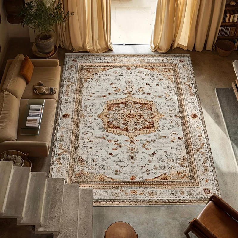 سجادة ميدالية بوهيمية من RAKKS - سجادة منطقة لغرفة النوم، سجادة تركية لغرفة المعيشة وغرفة المعيشة والمنزل والمكتب #6