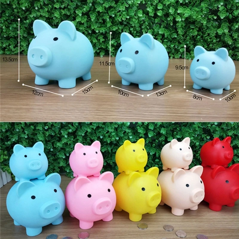 Money Saving Box Small Piggy Box Piggy Coin Storage Encourage Saving Financial Awareness for Kids and Adult