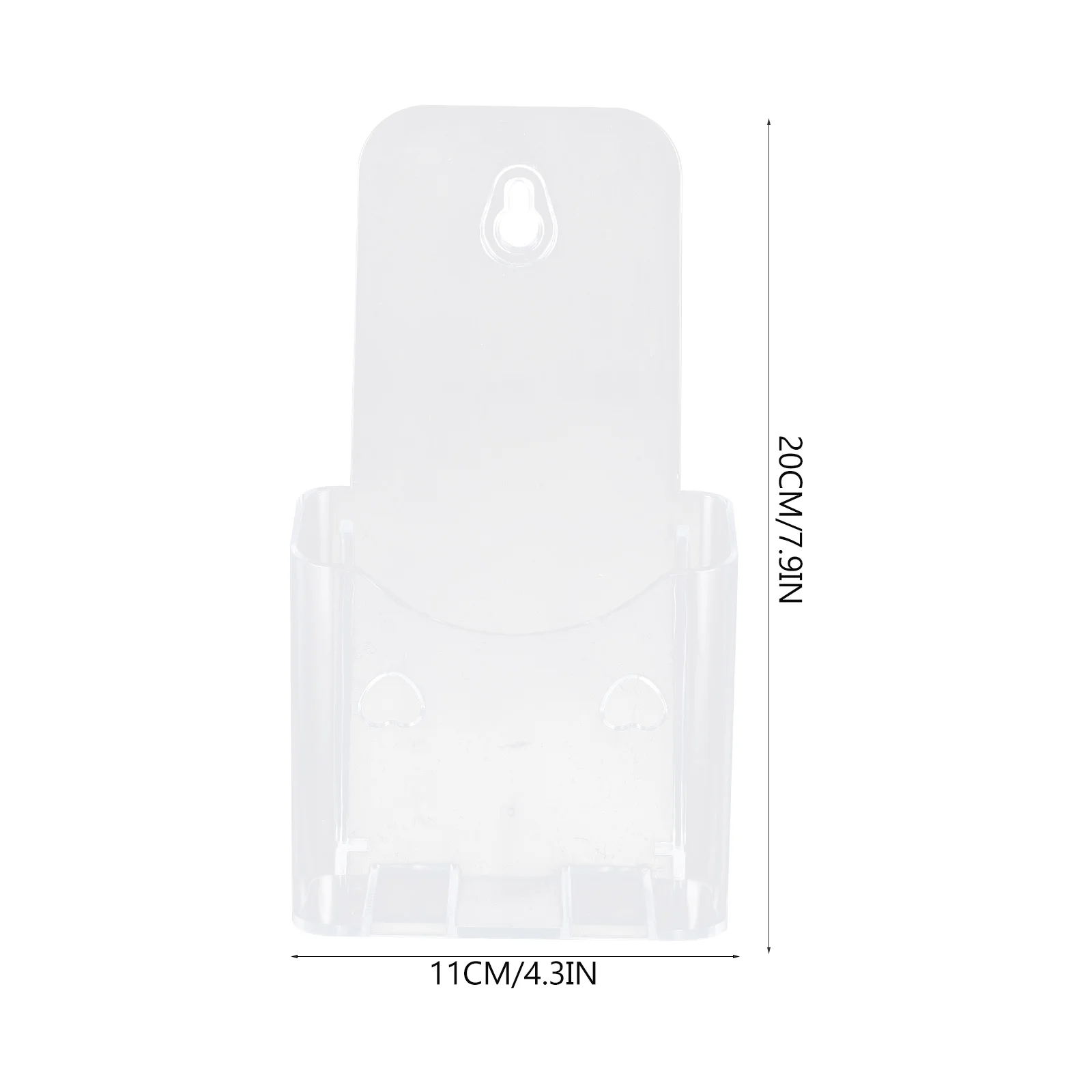 Library Shelf Dividers Catalog Display Clear Book Wall Mounted Rack Pantry Labels File Organizer