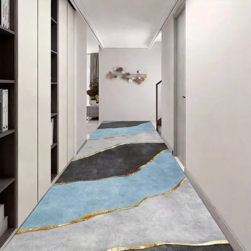 

Retro Bohemia Style Long Corridor Carpet Luxury Kitchen Non-slip Rugs Washable Hallway Area Rugs Home Decor Hall Runner Alfombra