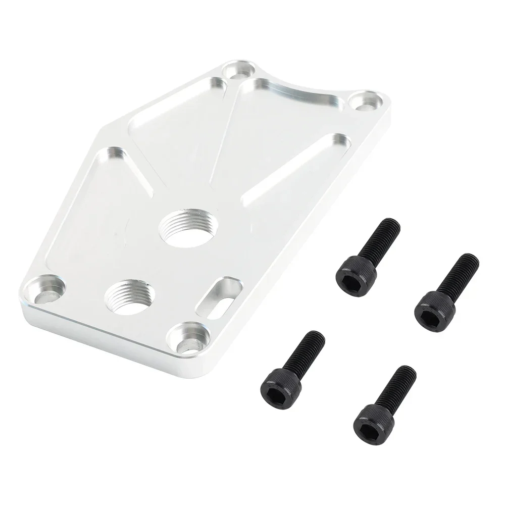 High-Strength K-Series Water Block Off Plate V2 with -10 Breather Port – Premium Fit for K20A/K20Z3/K24A Engines