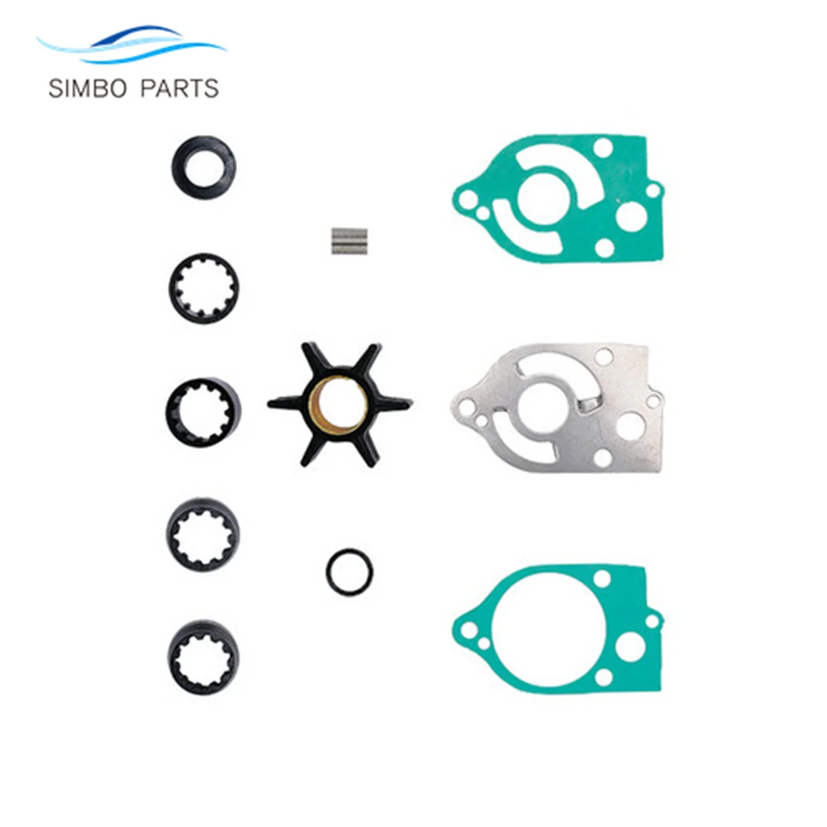 47-89983 Water Pump Impeller Kit For Mercury 30 35 40 50 60 65 70 HP Outboards Motor 47-89983T Sierra 18-3007