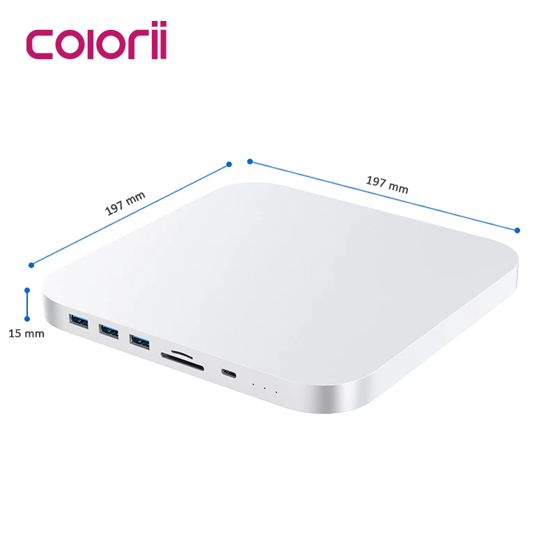 USB C DOCKING STATION for Mac Studio Mac Mini 2022 with HDMI 4K M.2 Enclosure DP 4K